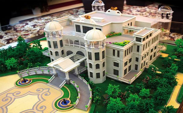 农业岷县岷县沙盘模型的应用