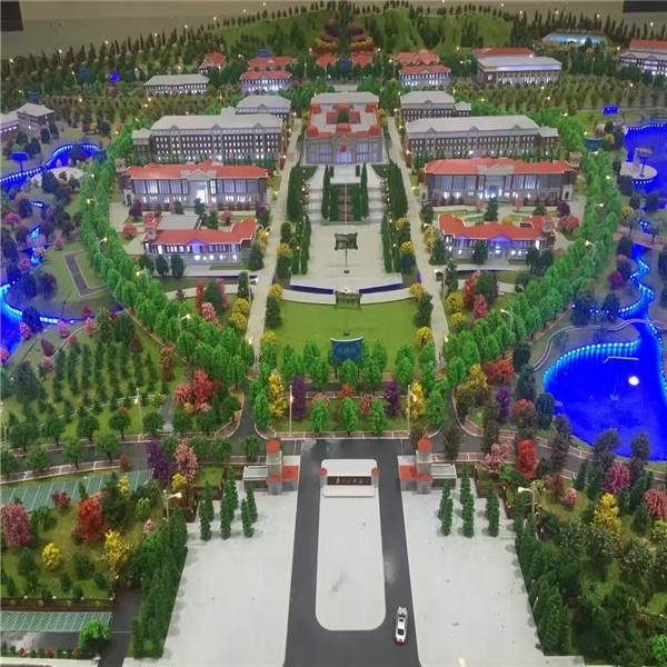 甘肃省公安厅301工程警察学校岷县规划模型