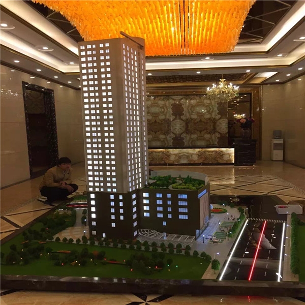 西北更大比例岷县楼盘模型展示