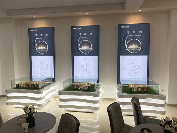 白银坤阳华府地产岷县户型模型